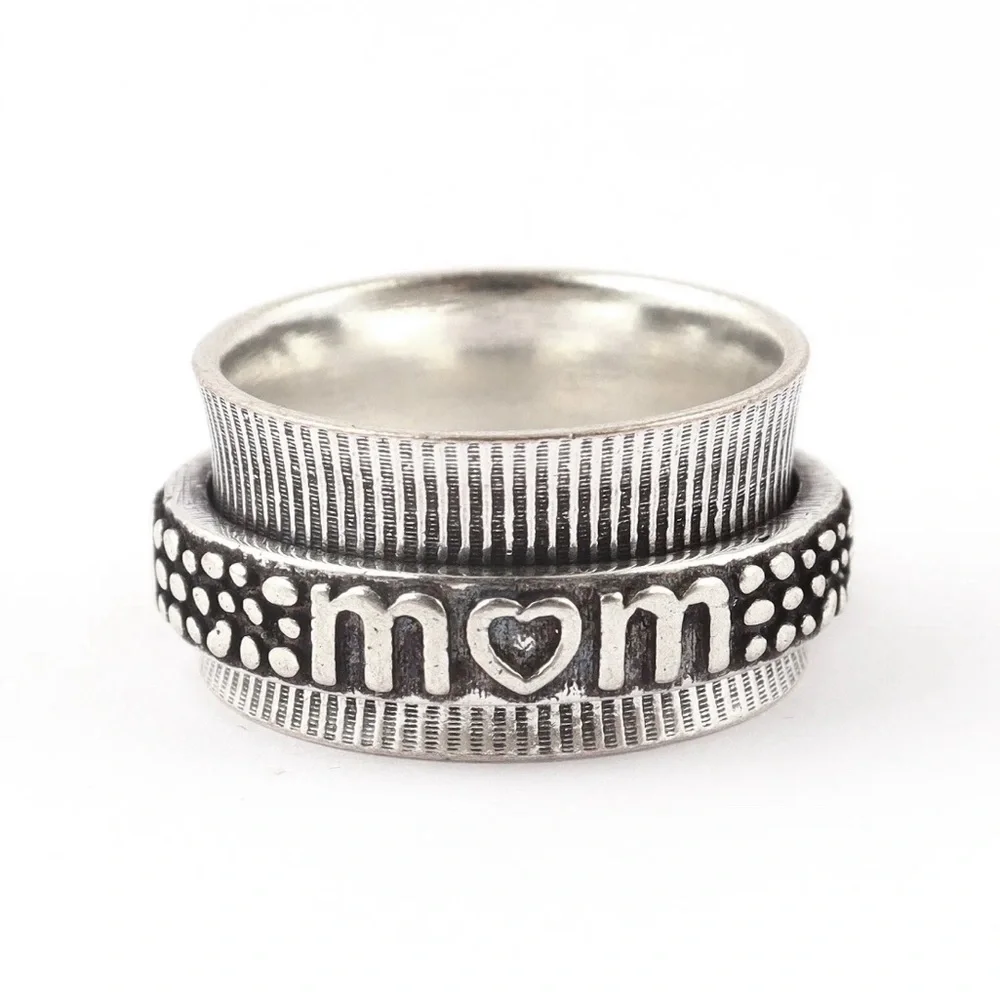 Mom Spinner Ring
